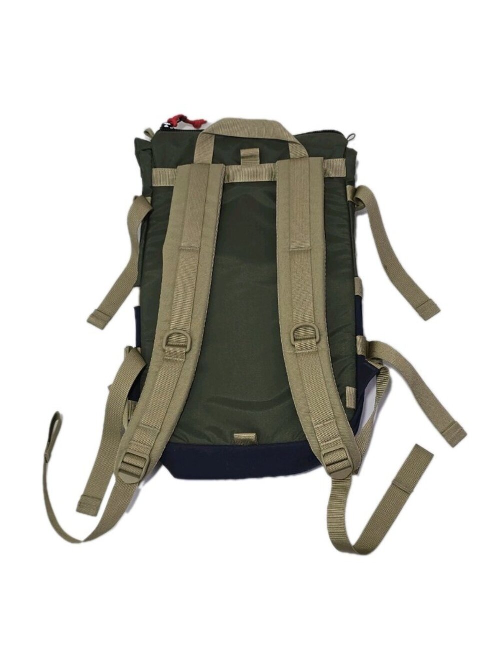 Topo Designs Rover Pack Classic Olive / Navy 20L Pack (Has a NETFLIX Logo) - Picture 4 of 9